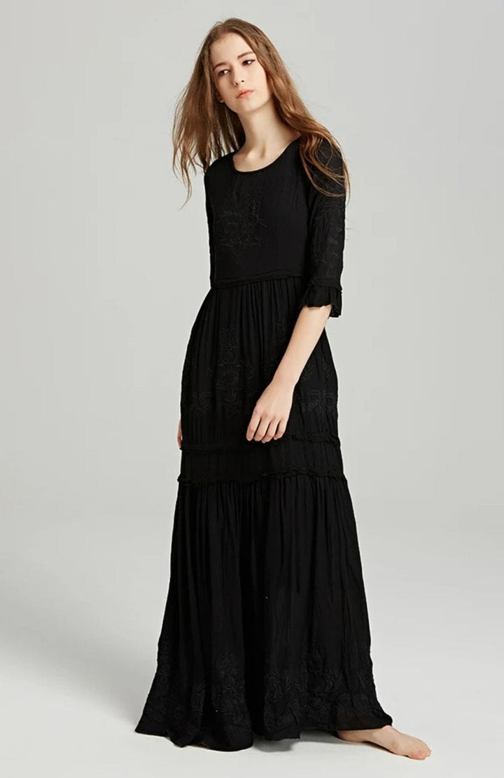 Robe Longue Bohème | Reine Rustique