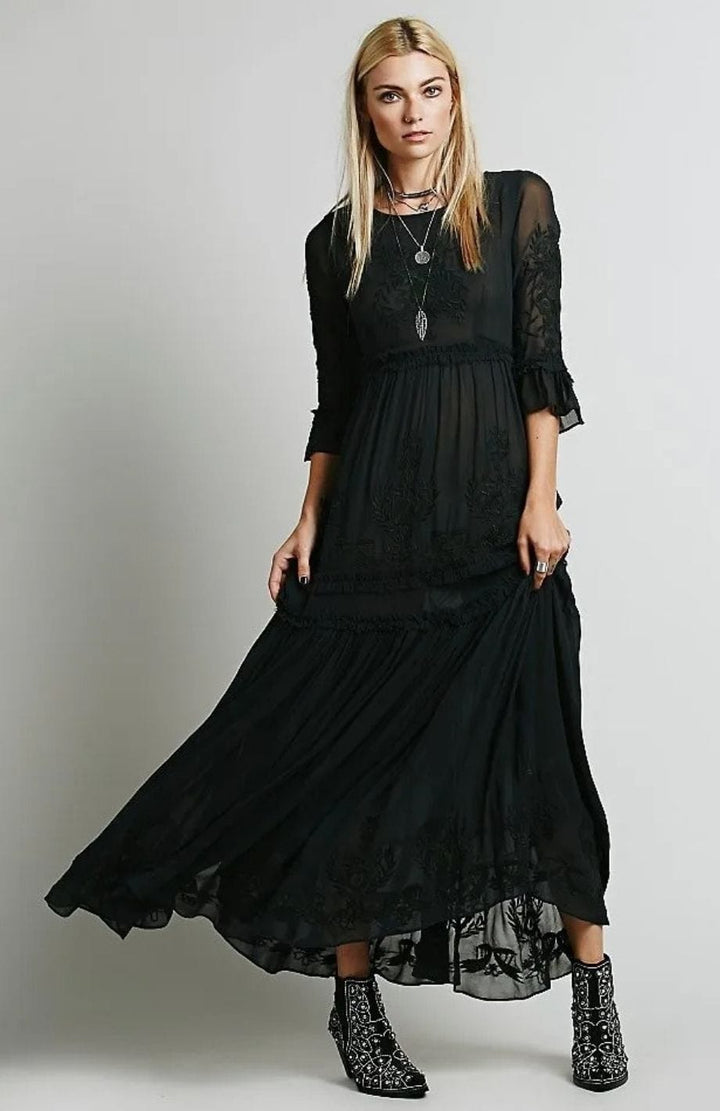 Robe Longue Bohème | Reine Rustique