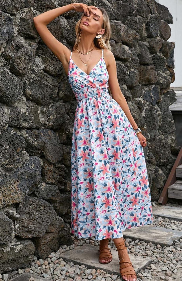 Robe Longue Paysanne | Reine Rustique BLANC / S