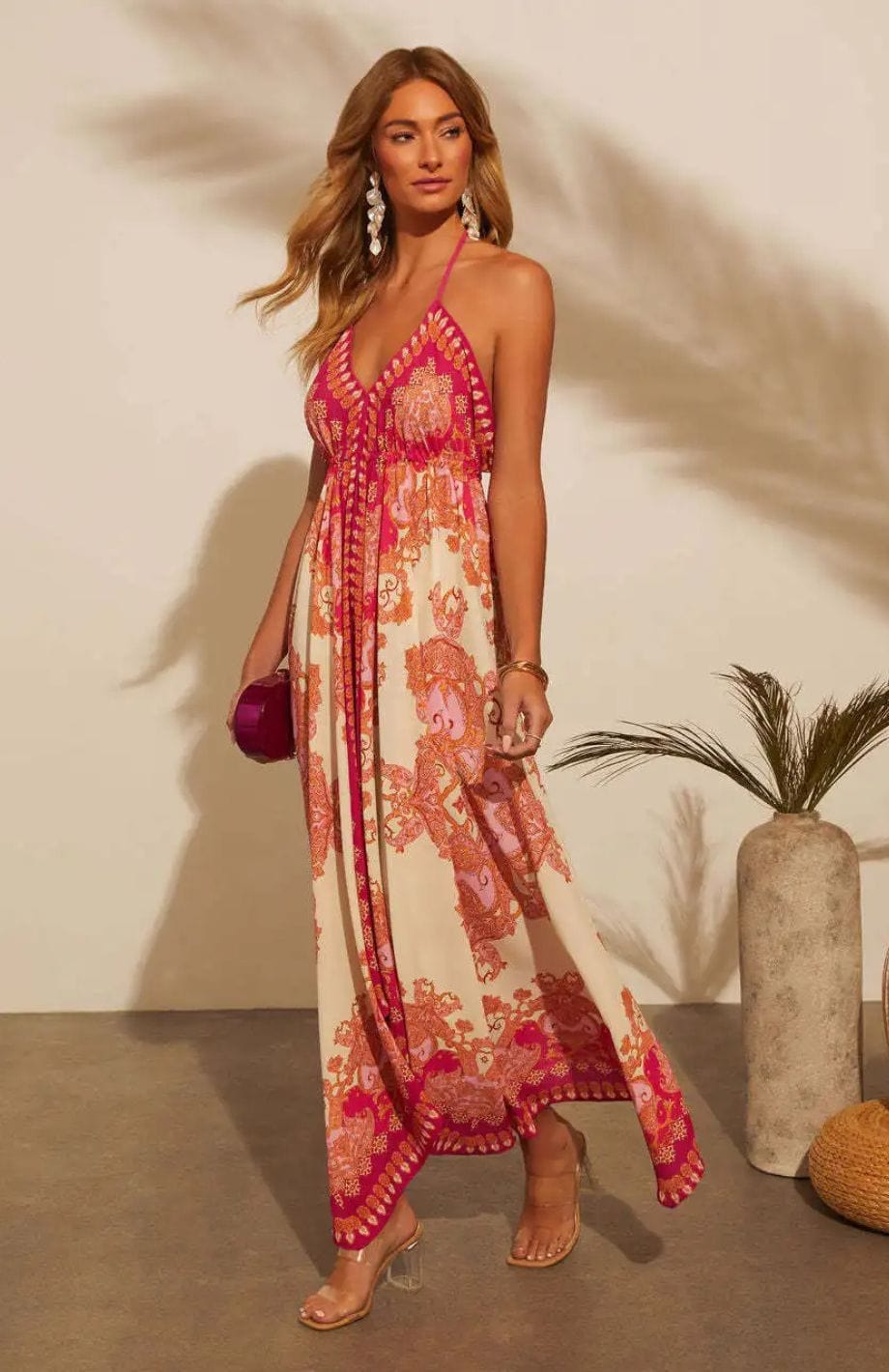 Robe Longue Pour Mariage Champêtre Chic | Reine Rustique