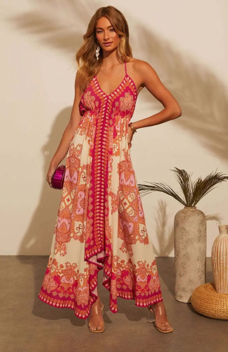 Robe Longue Pour Mariage Champêtre Chic | Reine Rustique