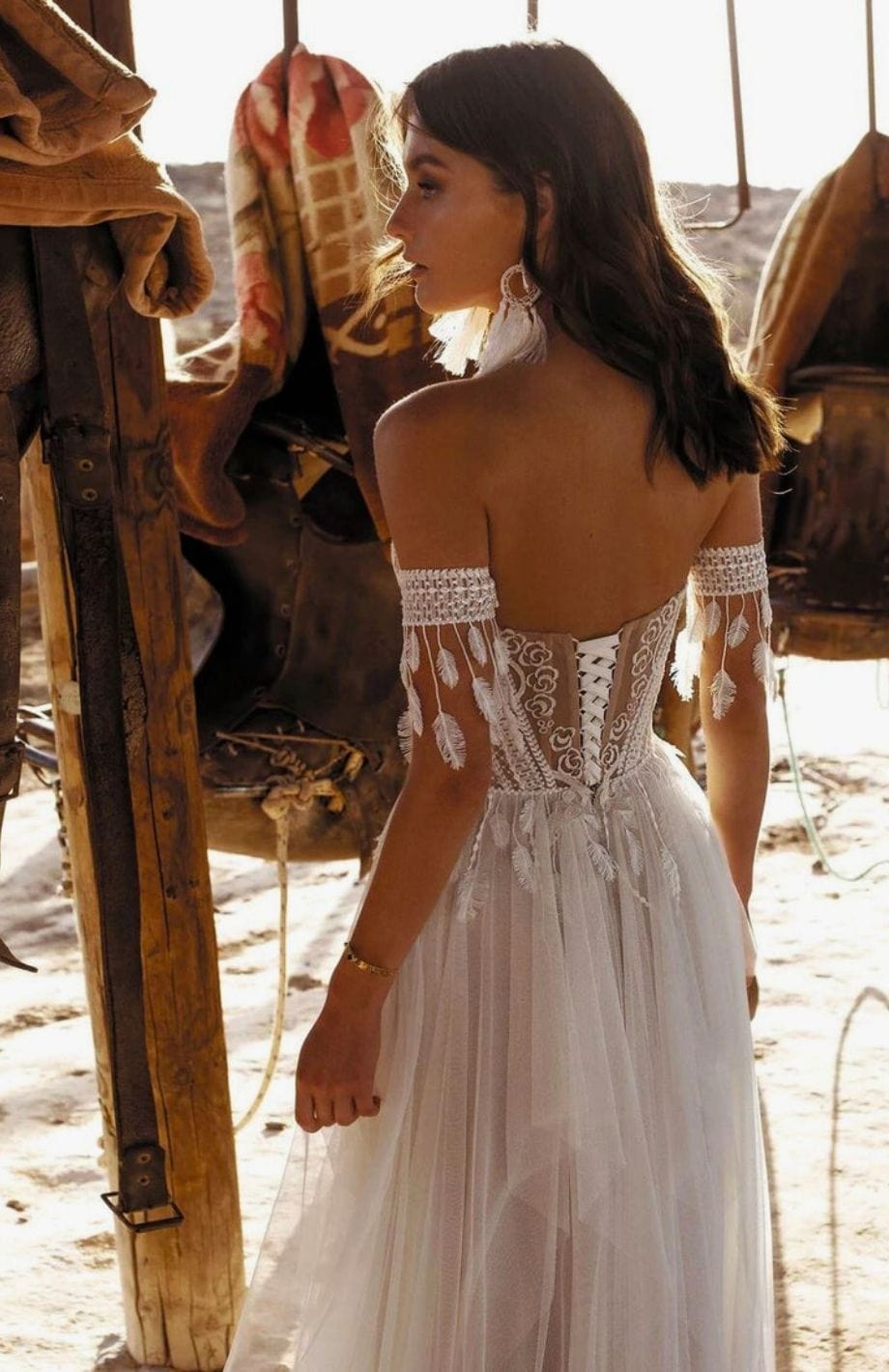 Robe Mariée Bohème Chic | Reine Rustique