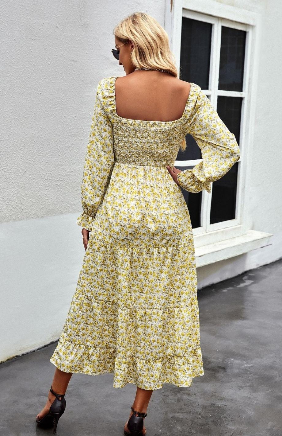Robe maxi manches longues outlet