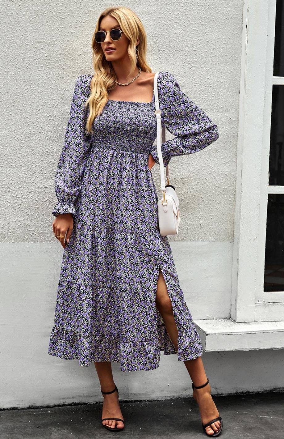 Robe maxi manche longue outlet