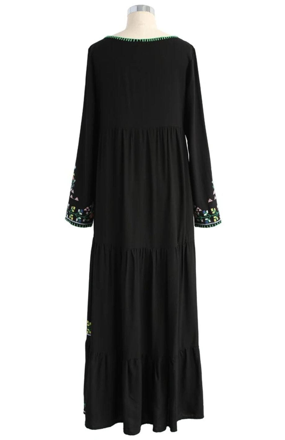 Robe Noire Bohème | Reine Rustique