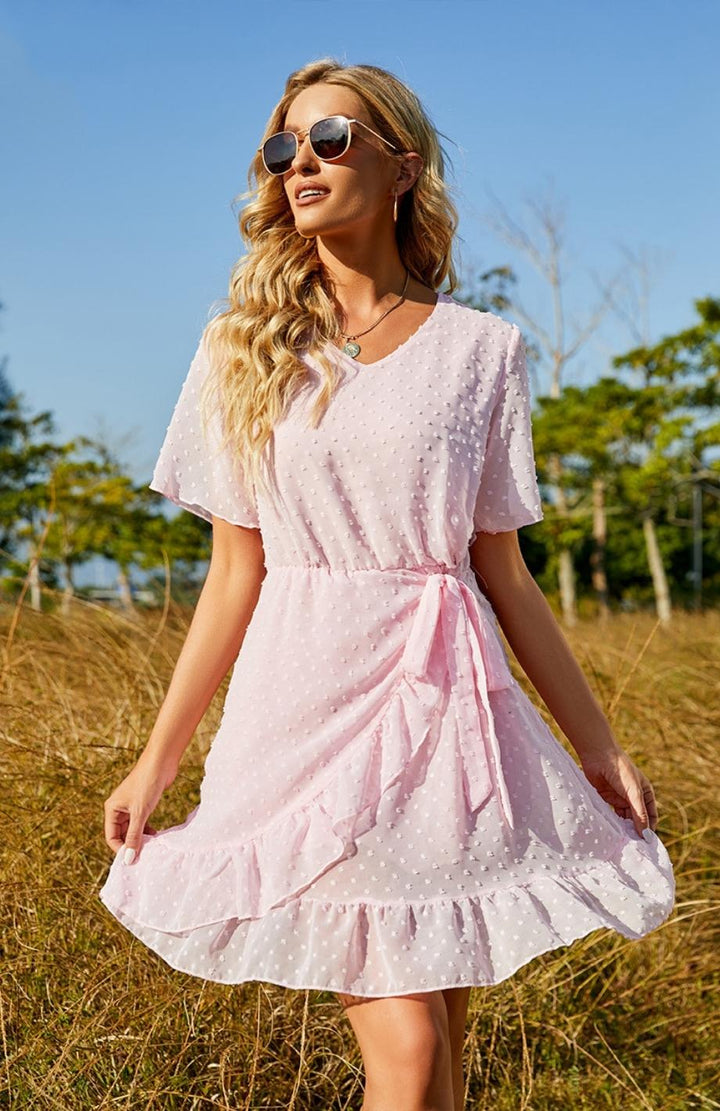 Robe Paysanne Courte | Reine Rustique ROSE / S