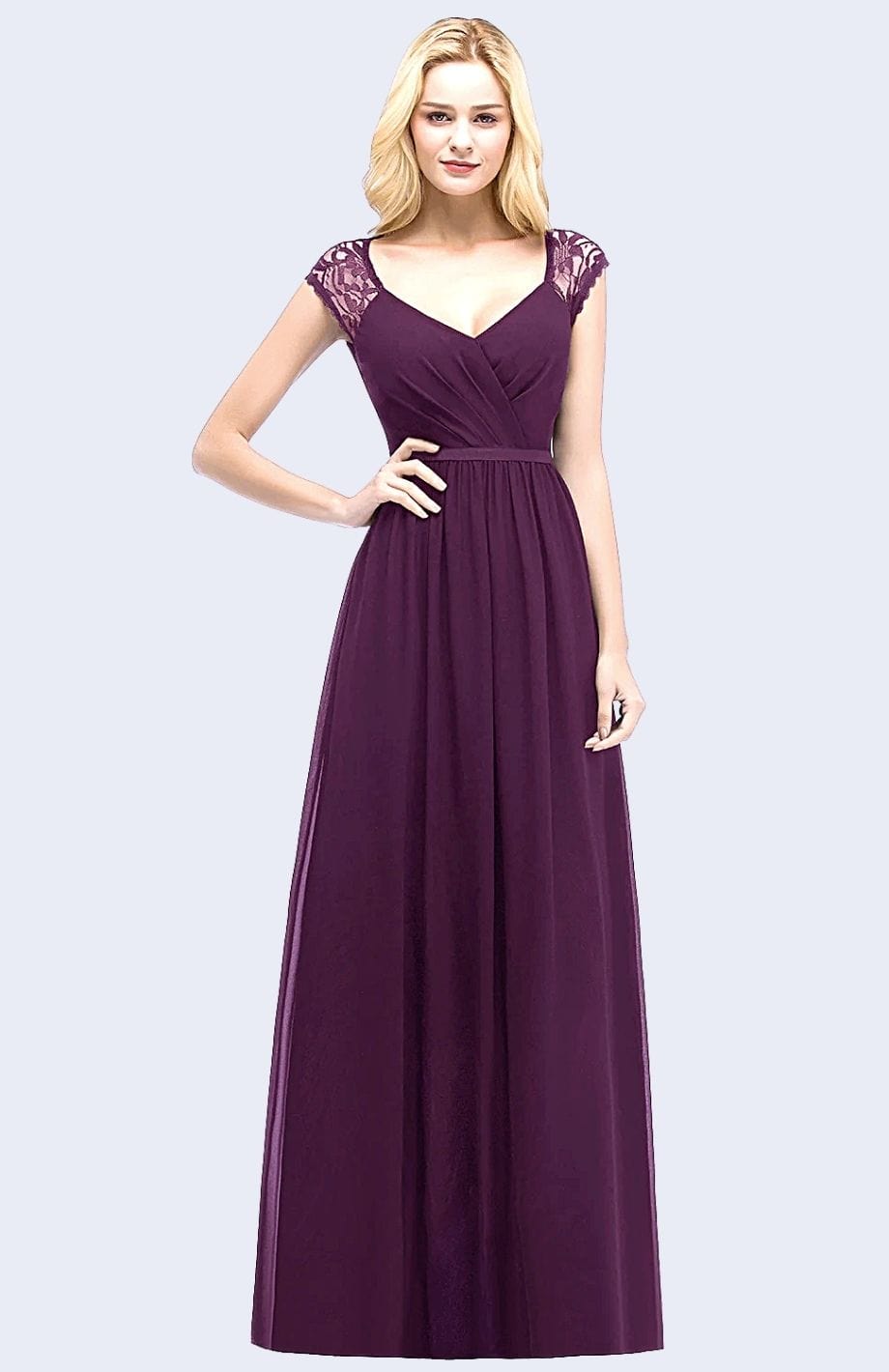 Robe Pour Mariage Chic | Reine Rustique VIOLET / 2