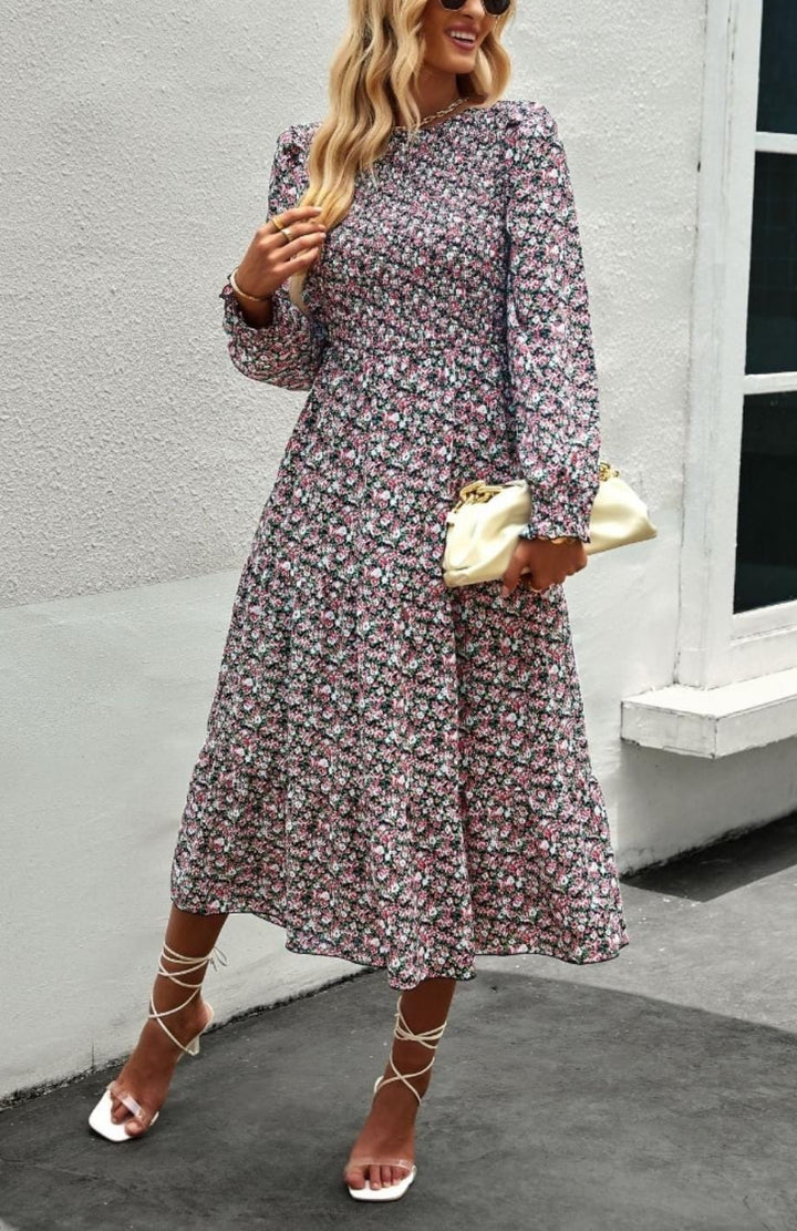 Robe Printanière Femme Reine Rustique