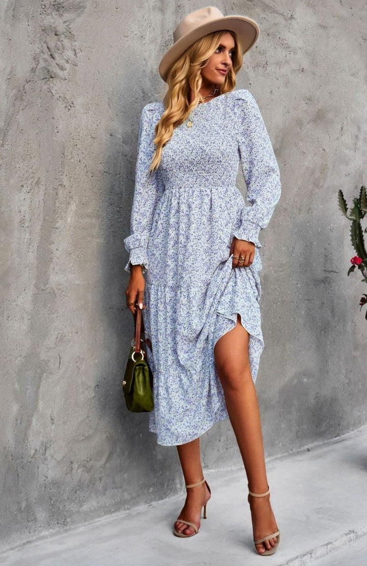 Robe Printanière Femme Reine Rustique