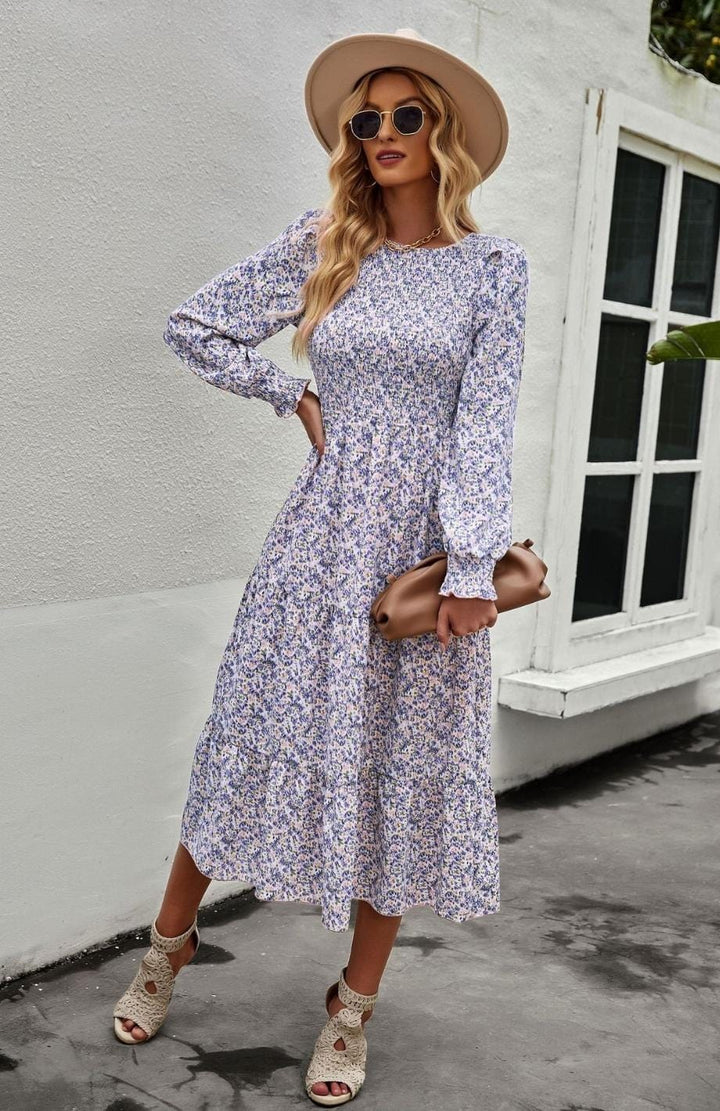 Robe Printanière Femme Reine Rustique