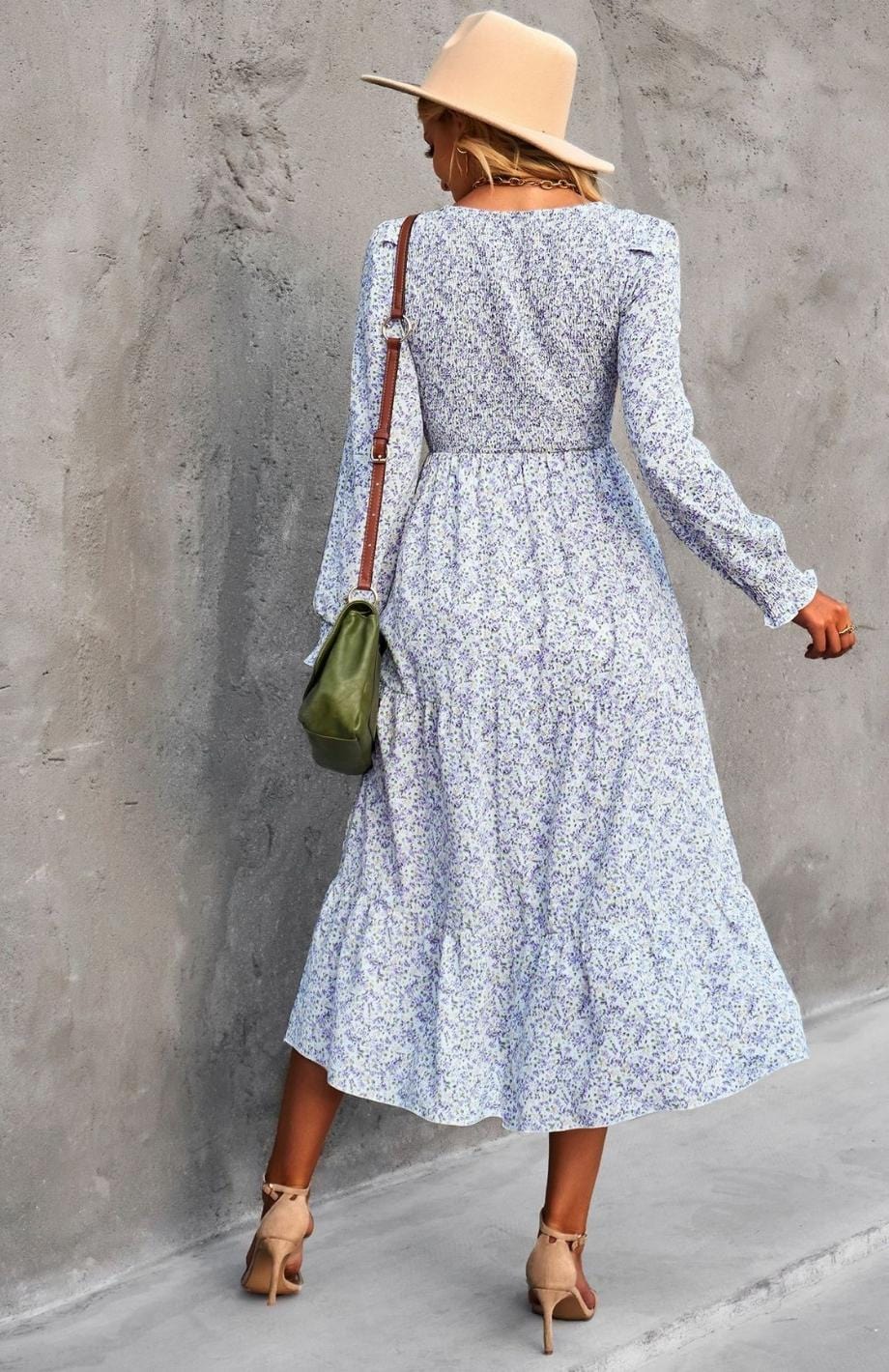 Robe Printanière Femme Reine Rustique