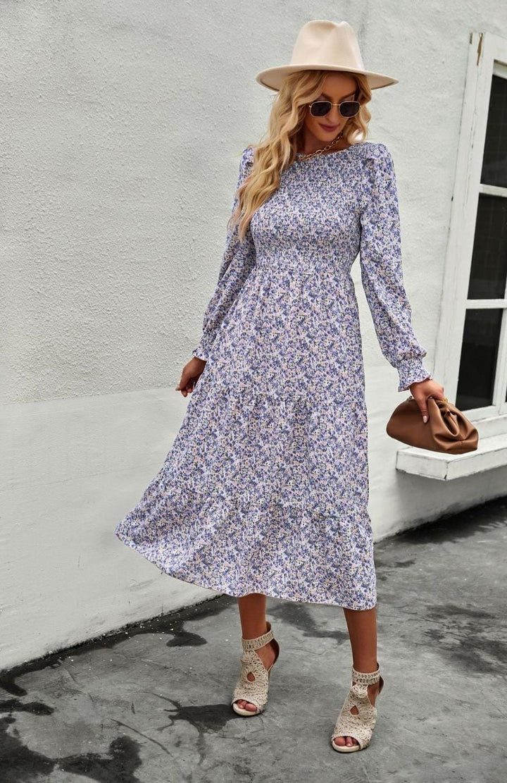 Robe Printanière Femme Reine Rustique