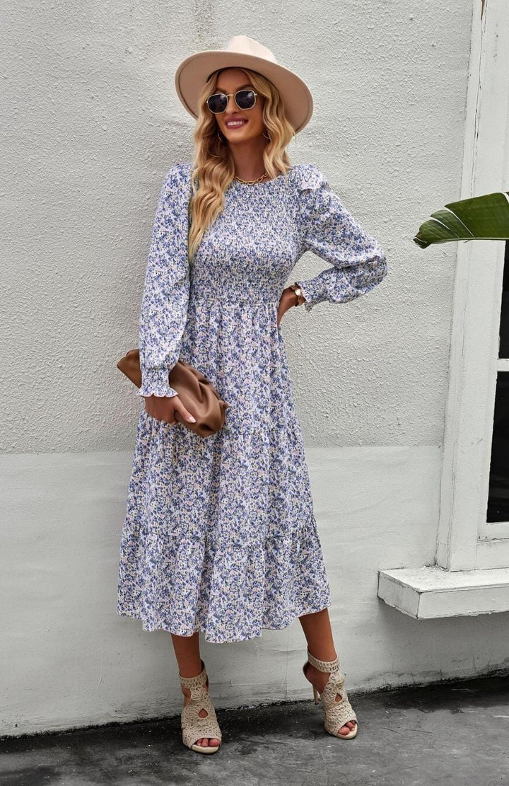 Robe Printanière Femme Reine Rustique