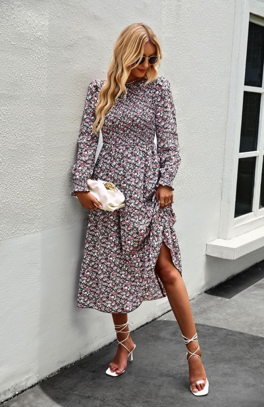 Robe Printanière Femme Reine Rustique