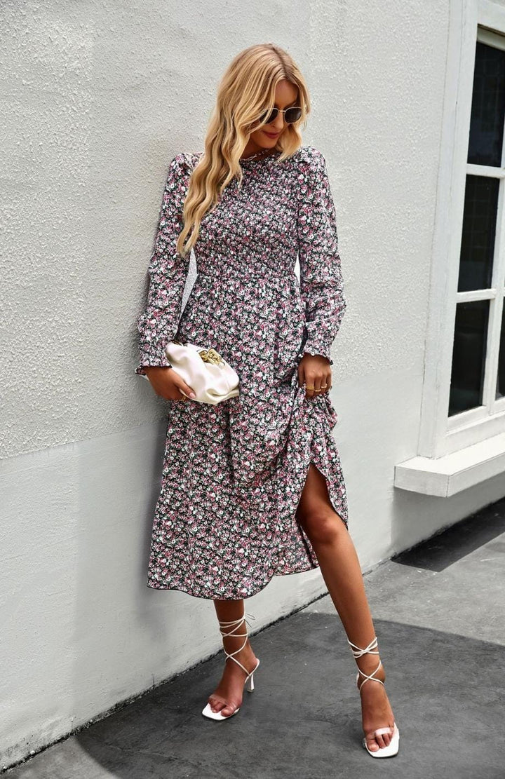 Robe Printanière Femme Reine Rustique