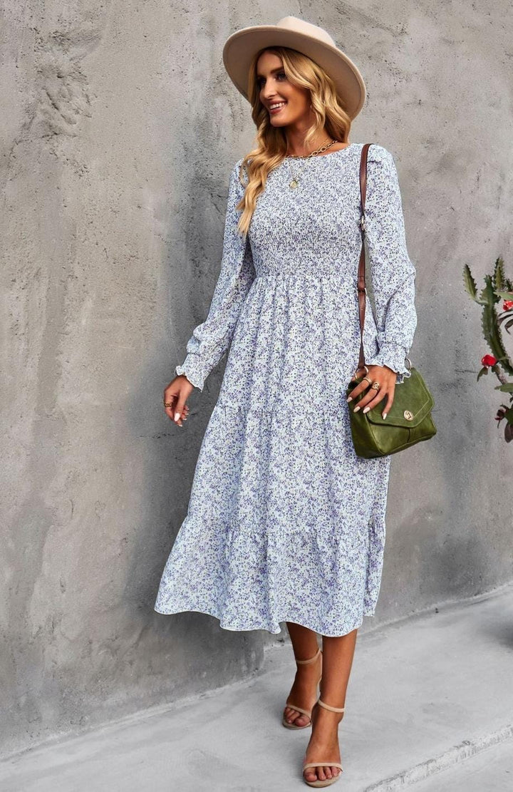 Robe Printanière Femme Reine Rustique