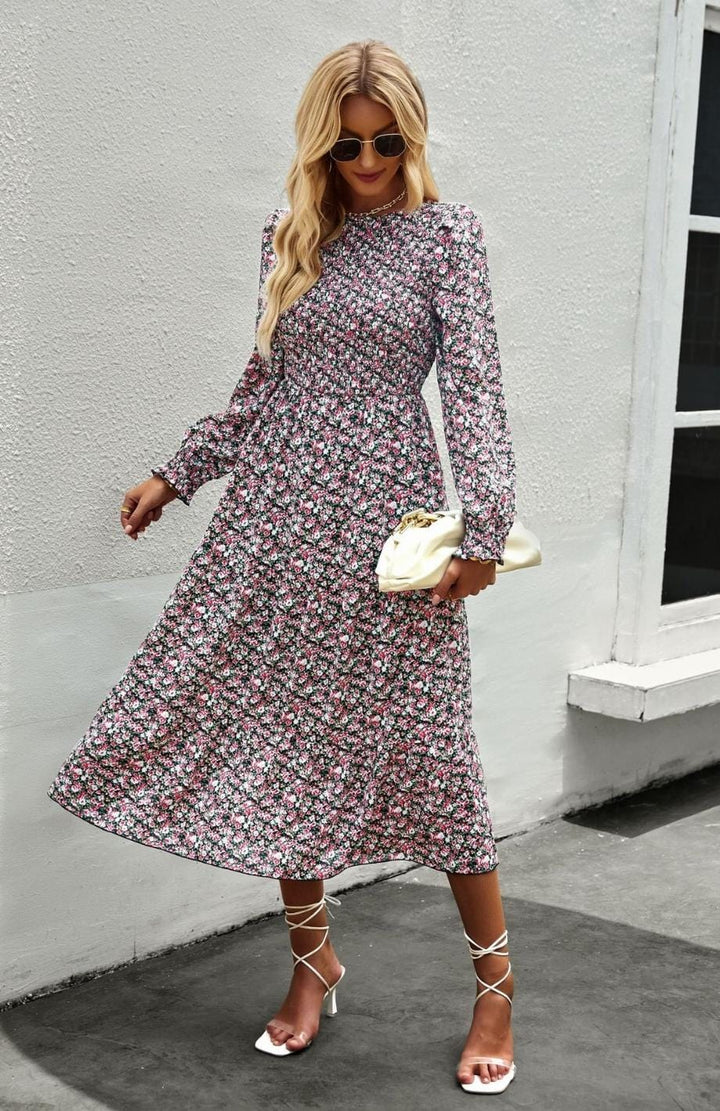 Robe Printanière Femme Reine Rustique