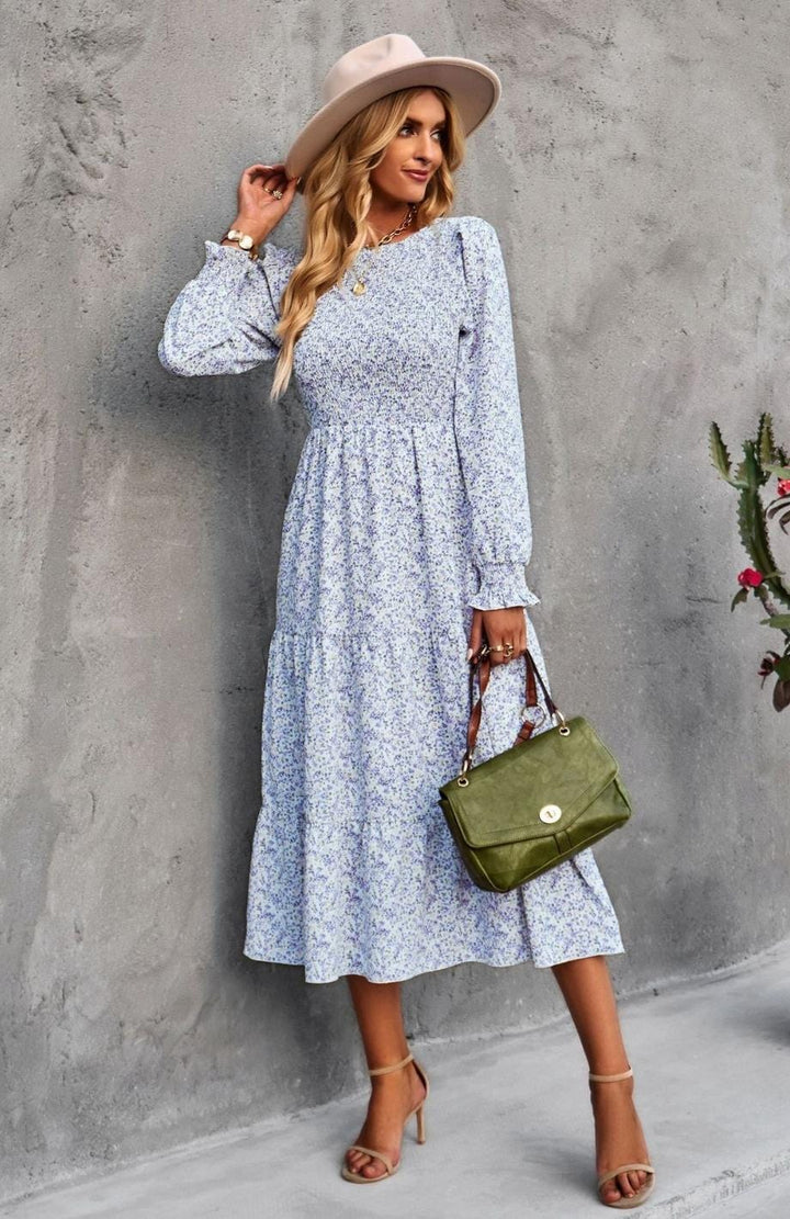 Robe Printanière Femme Reine Rustique