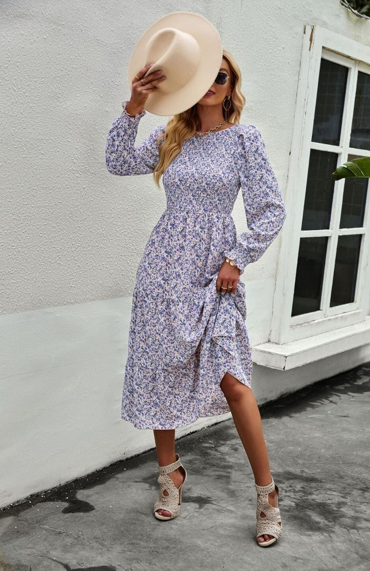 Robe Printanière Femme Reine Rustique