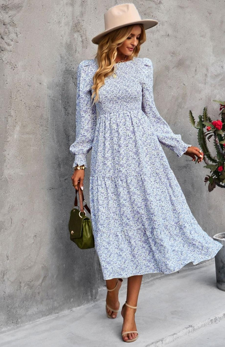 Robe Printanière Femme Reine Rustique