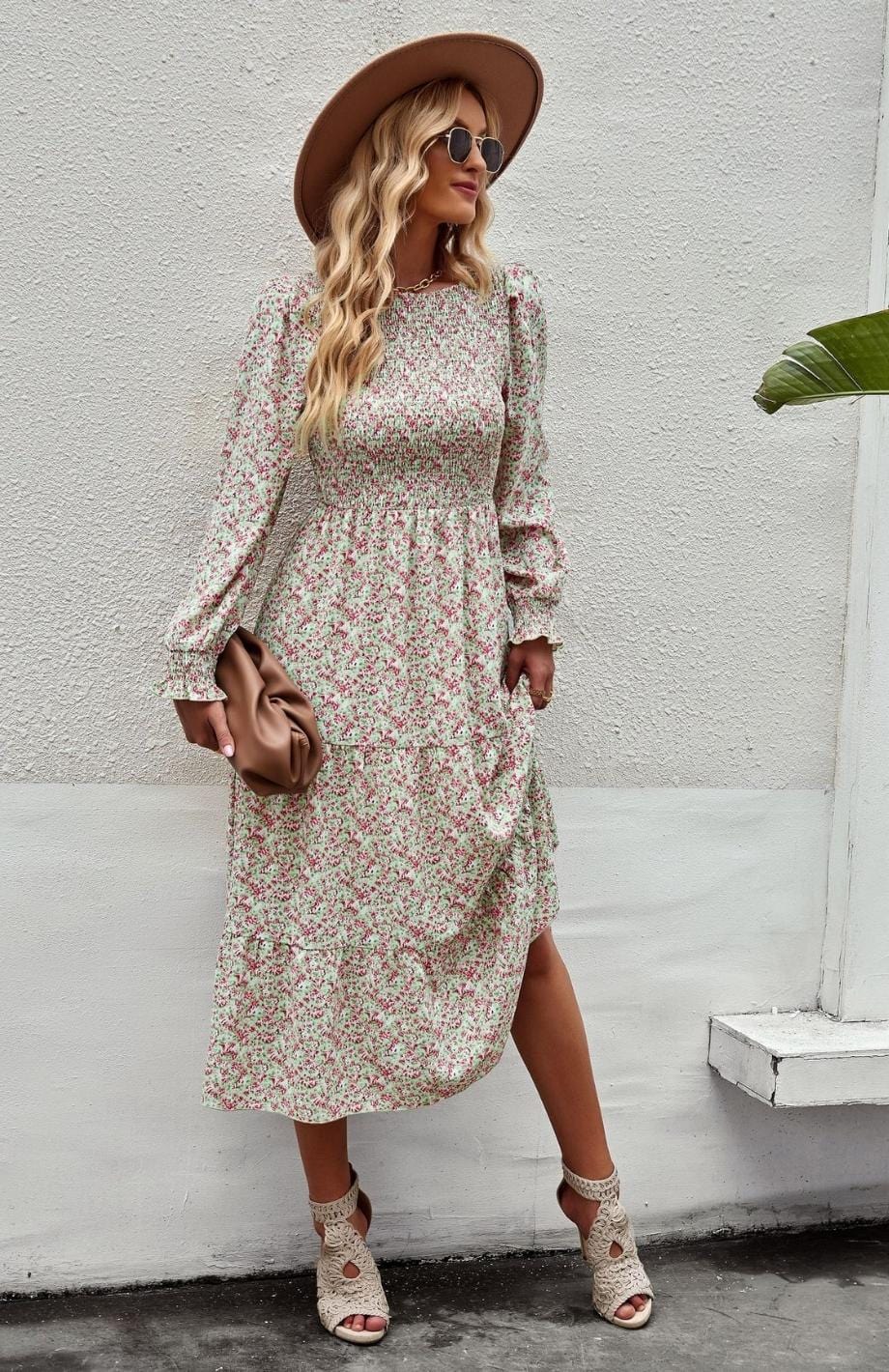 Robe Printanière Femme Reine Rustique