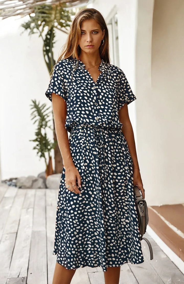 Robe Printanière Mi Longue
