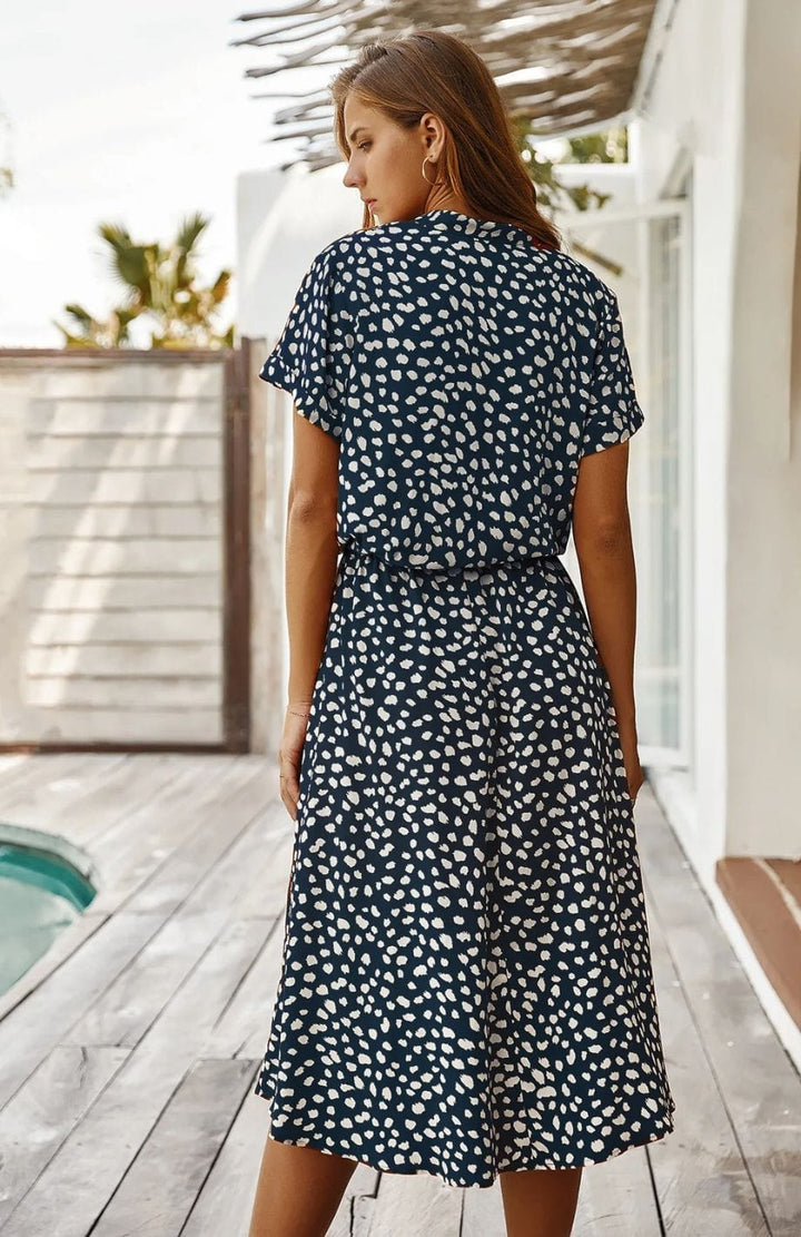 Robe Printanière Mi Longue