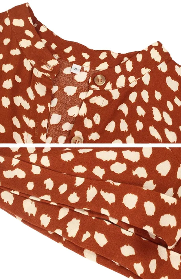 Robe Printanière Mi Longue