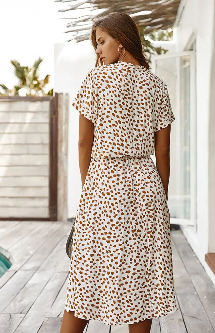 Robe Printanière Mi Longue