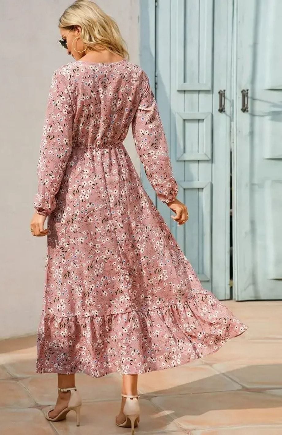 Robe Rose Bohème | Reine Rustique