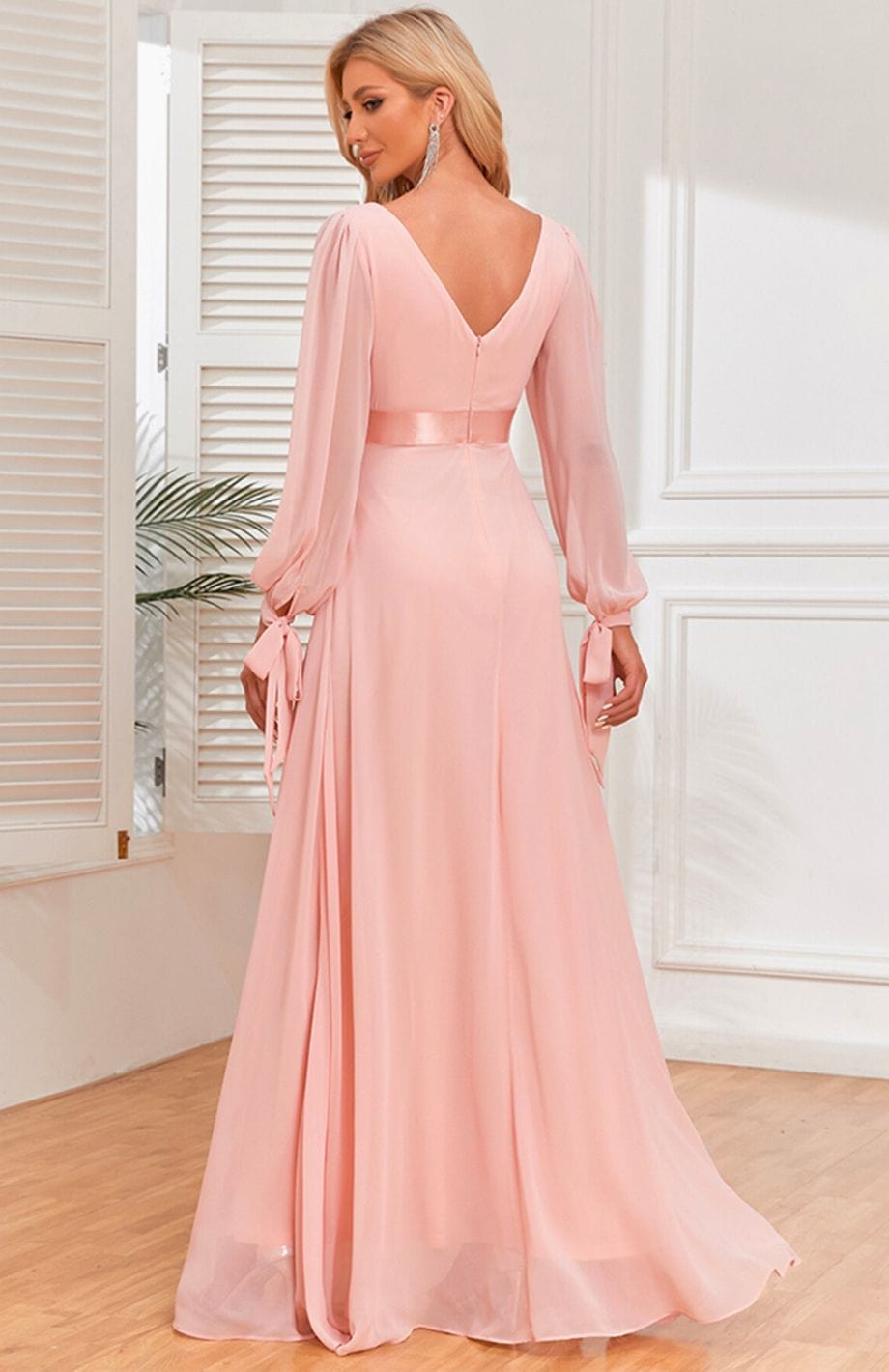 Robe Rose Mariage Champêtre | Reine Rustique