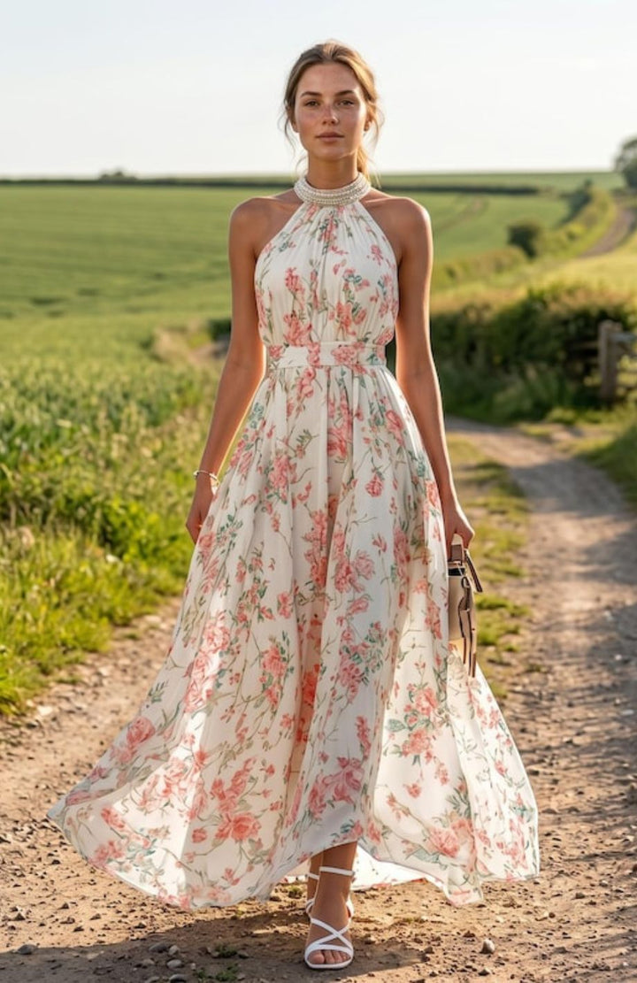 Robe Témoin Thème Champêtre