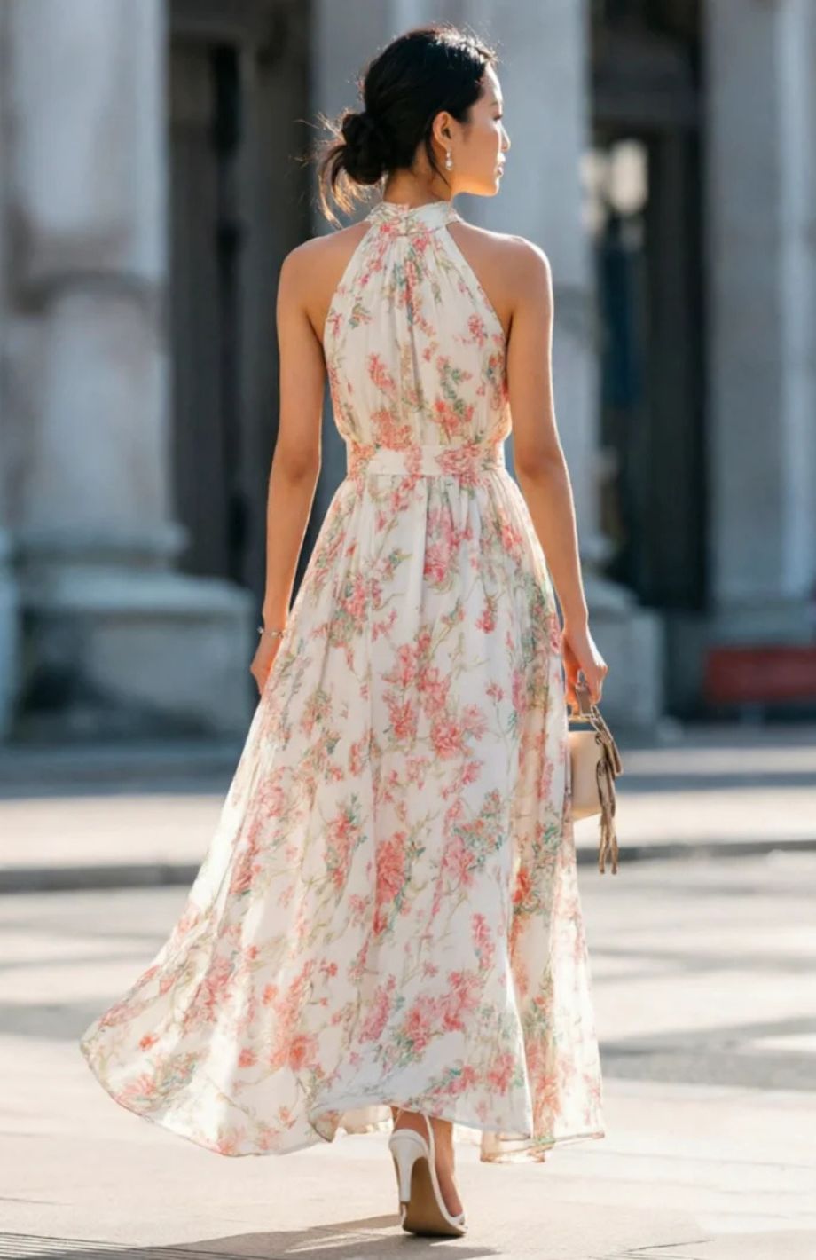 Robe Témoin Thème Champêtre