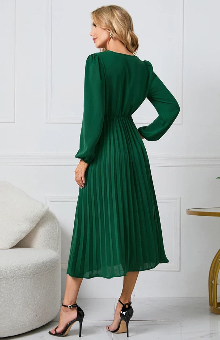 Robe Verte Mariage Champêtre