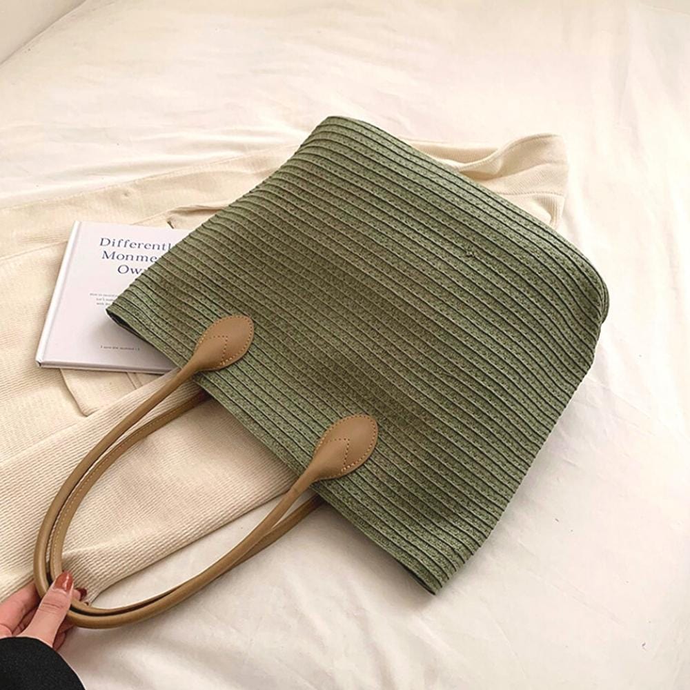 Sac Cabas En Paille | Reine Rustique