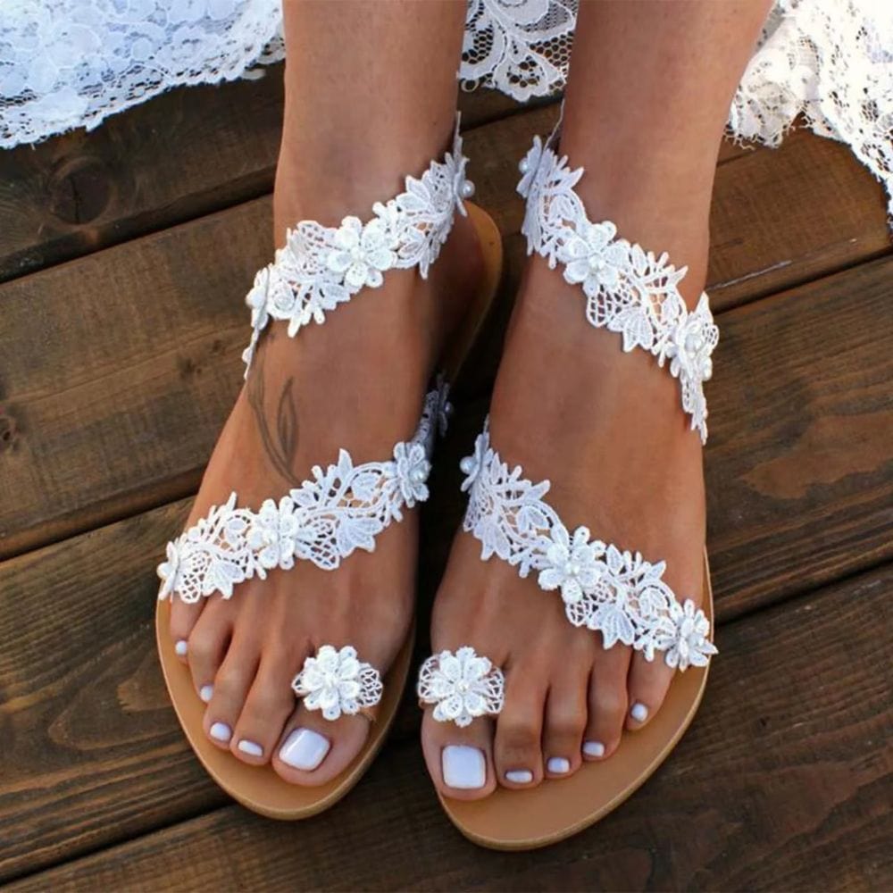 Sandales Pour Mariage Champêtre