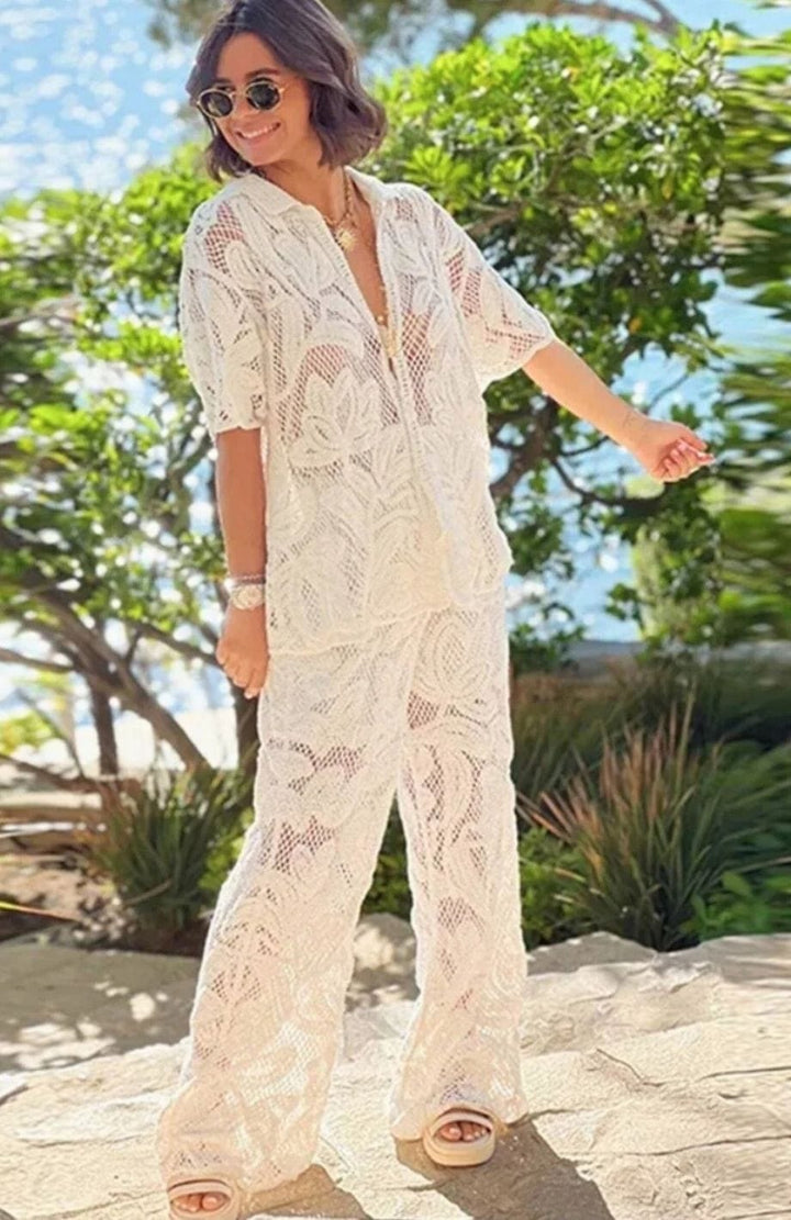 Tenue Bohème Chic BLANC / S