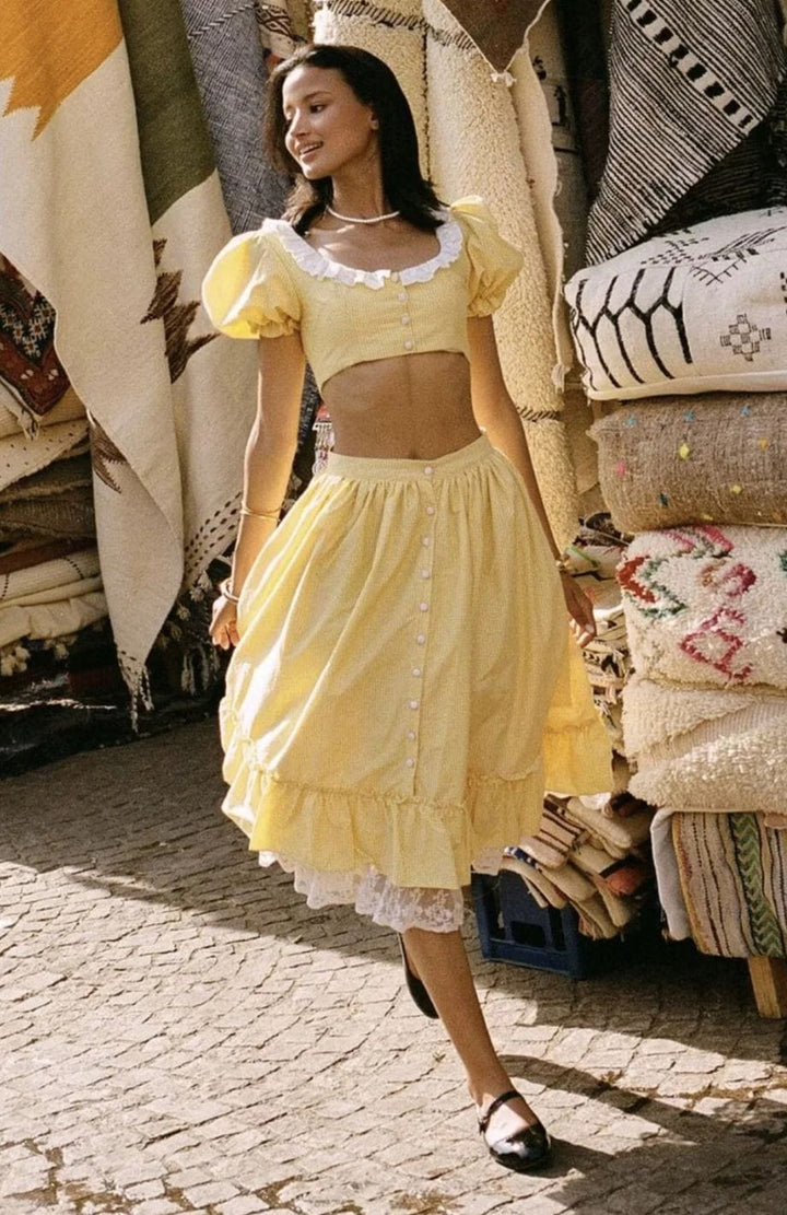 Tenue Jupe Champêtre Chic | Reine Rustique