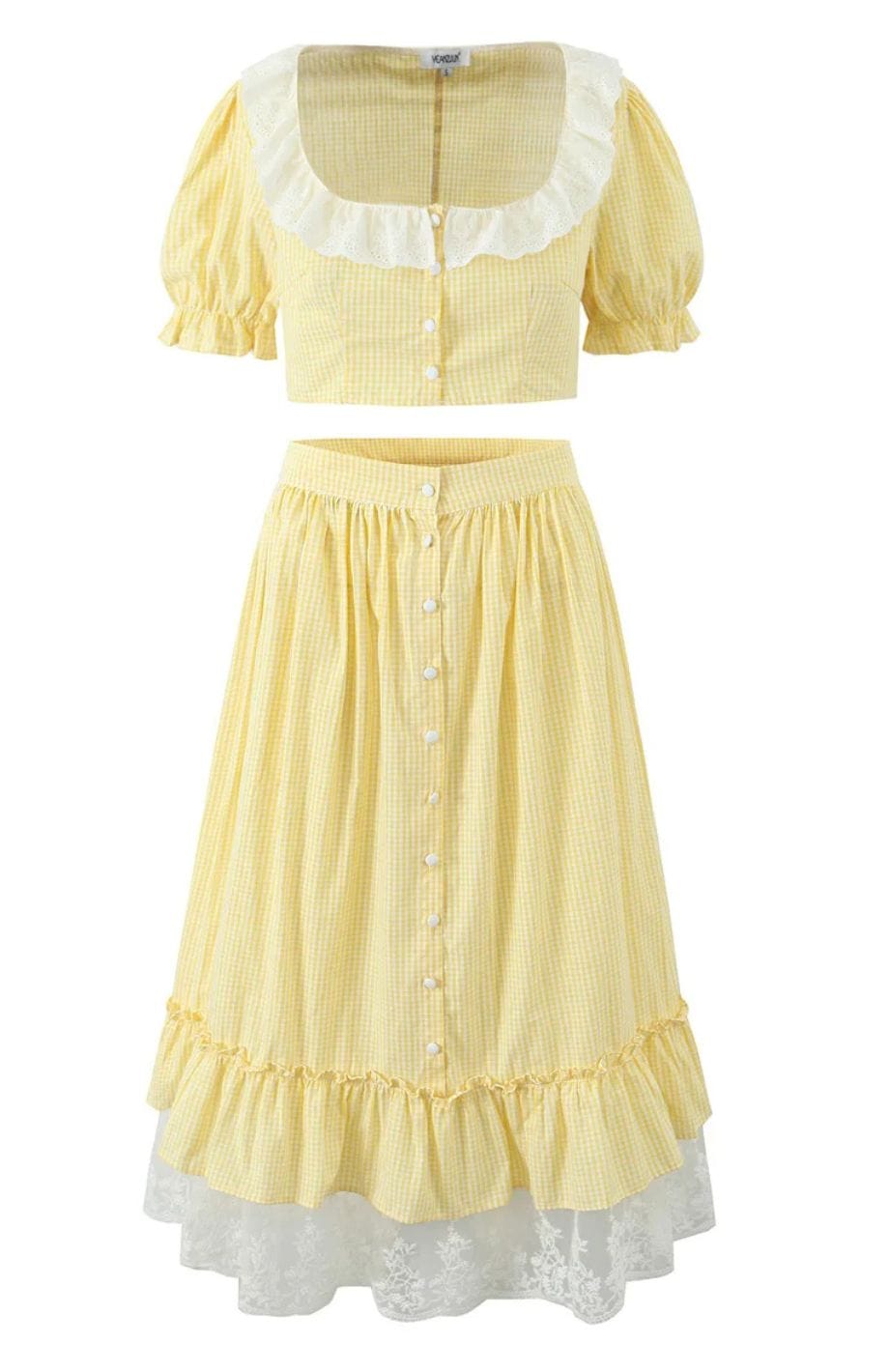 Tenue Jupe Champêtre Chic | Reine Rustique