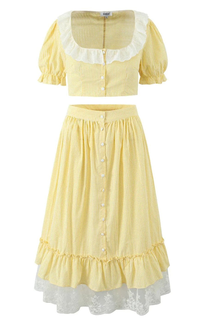 Tenue Jupe Champêtre Chic | Reine Rustique