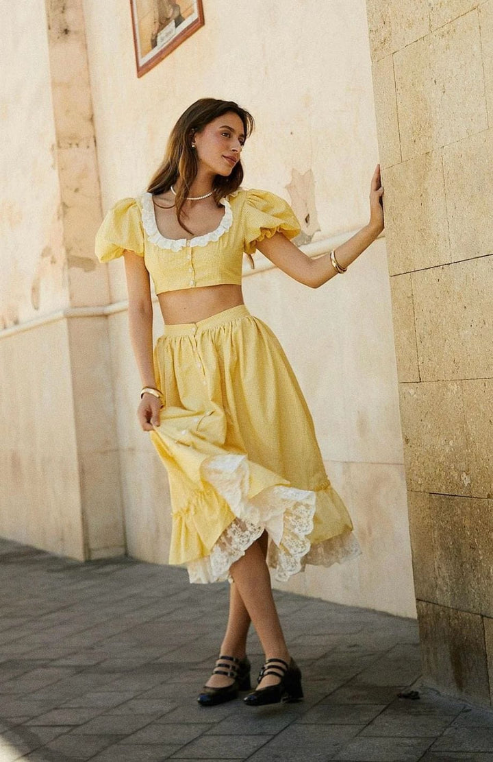 Tenue Jupe Champêtre Chic | Reine Rustique