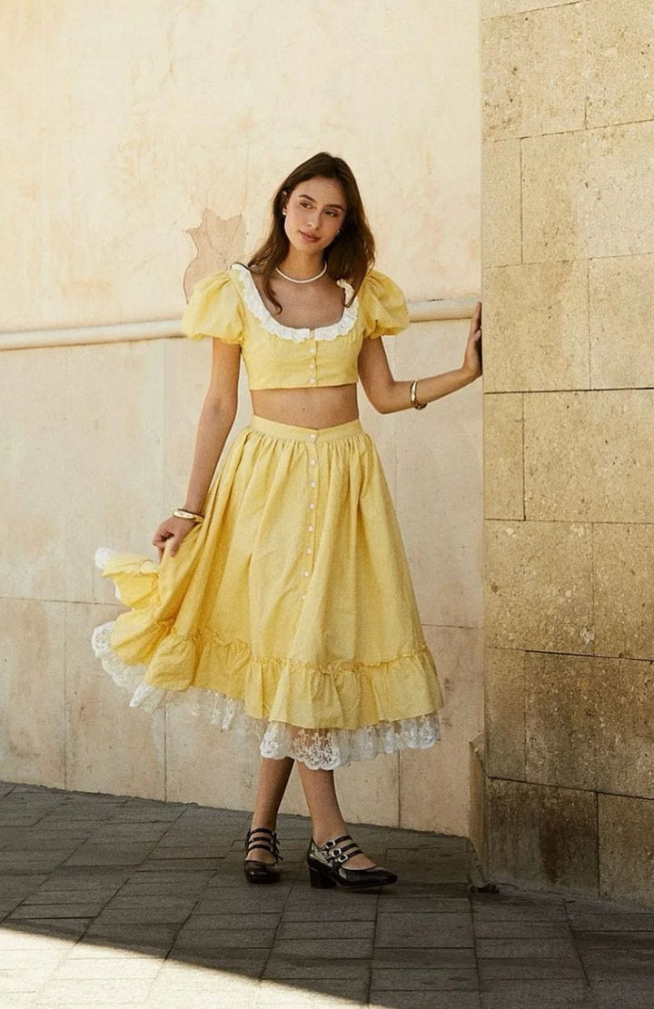 Tenue Jupe Champêtre Chic | Reine Rustique