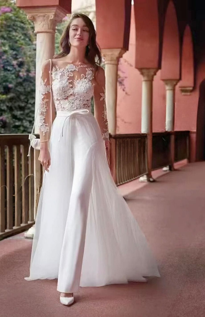 Tenue Pour Mariage Bohème Chic | Reine Rustique BLANC / 2